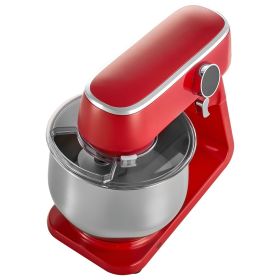 VEVOR Stand Mixer, 7.8 QT Electric Kitchen Mixer, 800W Dough-Mixer, 10 Speeds Tilt-head Food-Mixer with Stainless Steel Bowl, Dough Hook, Whisk