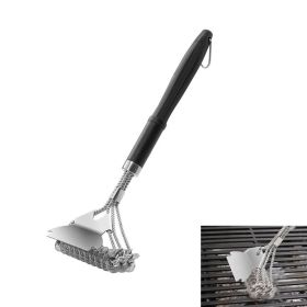 BBQ Grill Cleaning Tools for Grill Cooking Grates (Color: Black, Type: Kitchen Supplies)